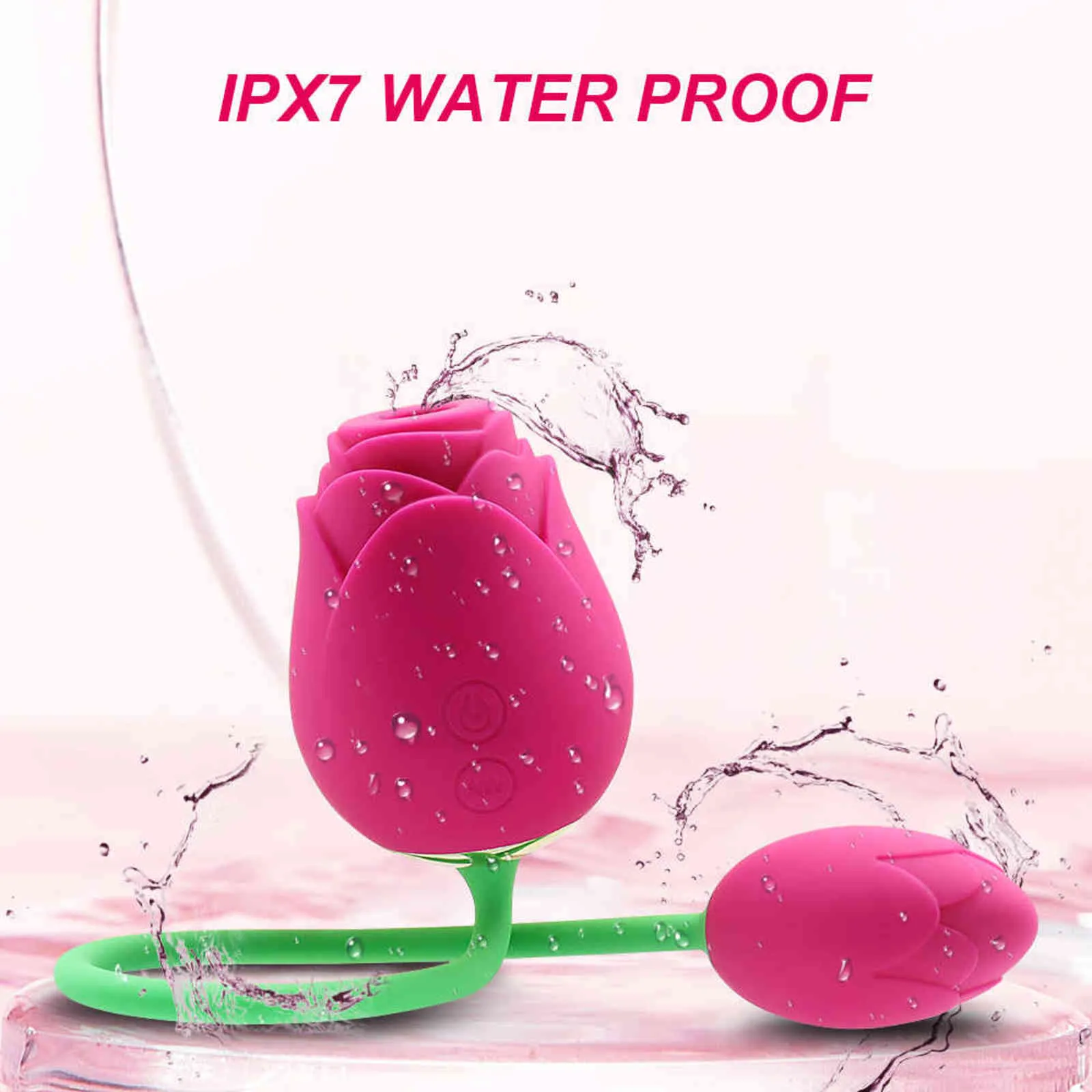 NXY Vibrators Rose Shape Clitoral Sucking Vibrator Powerful Clitoris Stimulator Vacuum Female Love Vibrating E_voghion.com