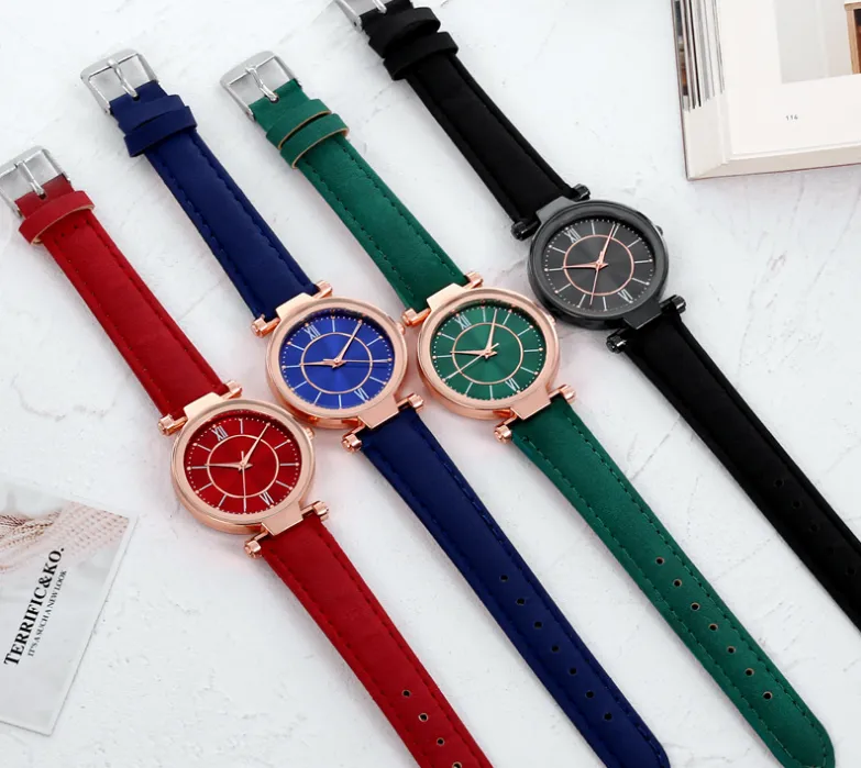 McyKcy Marke Freizeit Mode Stil Frauen Uhr Gute Verkauf Runde Zifferblatt Quarz Damen Uhren Armbanduhr307A