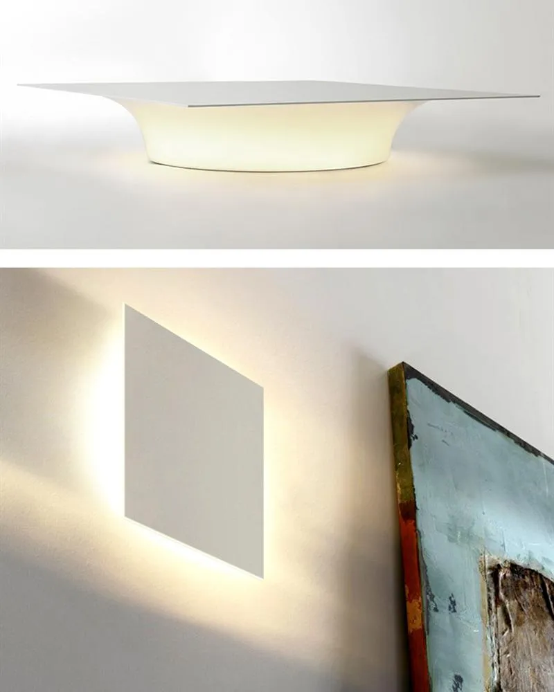 Plafondverlichting Lamp LED Modern Minimalistisch Voor Woonkamer Studeerkamer Binnen Gang Vierkant Zwart Home Decor Design Licht Fixtu2194