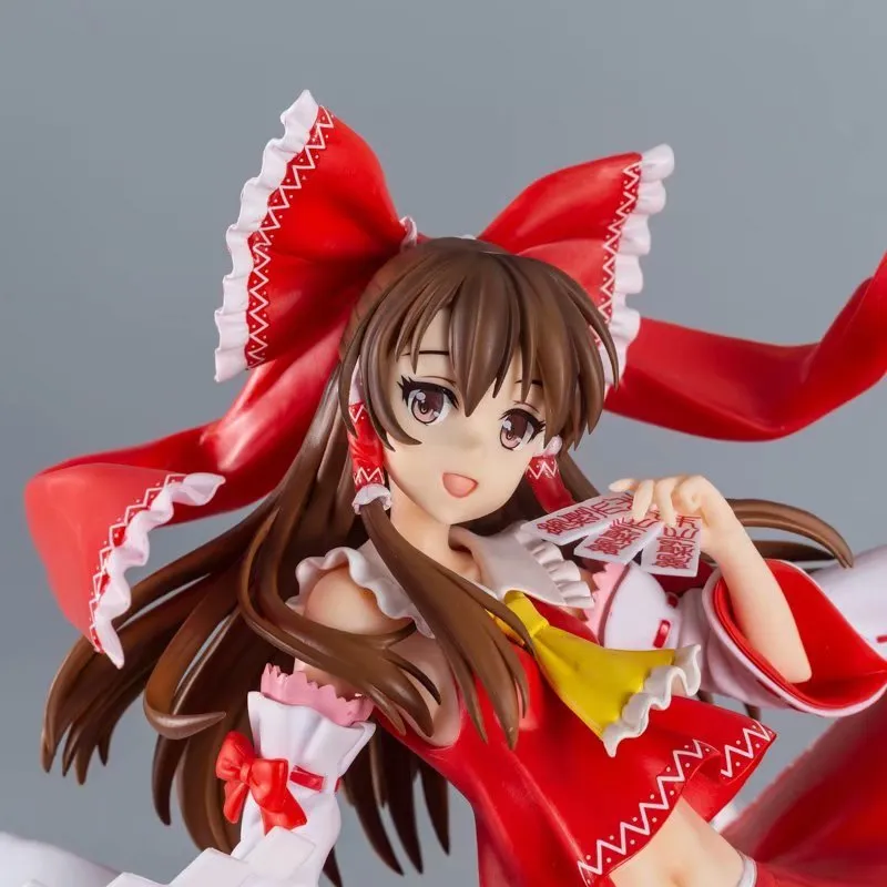 Anime FREEing B-style Hakurei Reimu TouHou Project PVC Action Figures toys Anime figure Collection Model Toys Doll Gift X0503