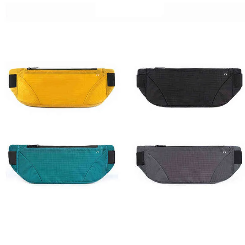 Colorful Waist Bag Waterproof Bum Running Jogging Belt Pouch Zip Fanny Pack Sport Runner Crossbody s Men and Women