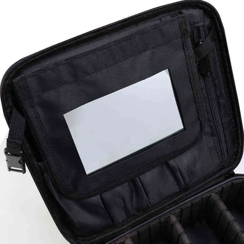 NXY Cosmetische tas Hoge kwaliteit Makeup Case Merk Reizen voor Dames Draagbare Beauticia Vrouwelijke Make-up Opbergdoos Nail Tool Suitcases 0125