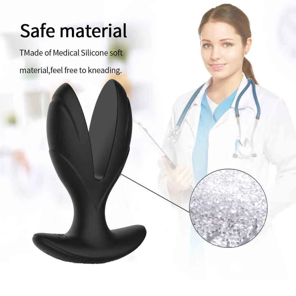 Shock Anal toys Butt Electric Plug Wireless Remote Prostate Massager Silicone waterproof Expander Vibrators Stimulate Sex Toy For 3260238