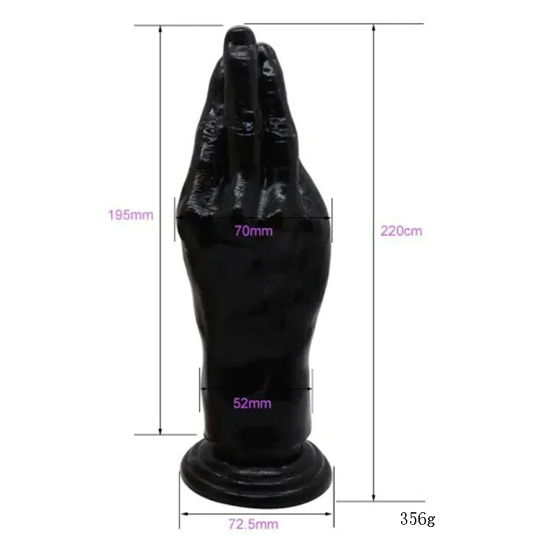 Enorme dildo Realistische handvuist Volwassen seksspeeltjes Anale gevulde buttplug Geen vibrator Zuignap Voor vrouwen Mannen Lesbische Homo Grote lul X06260880