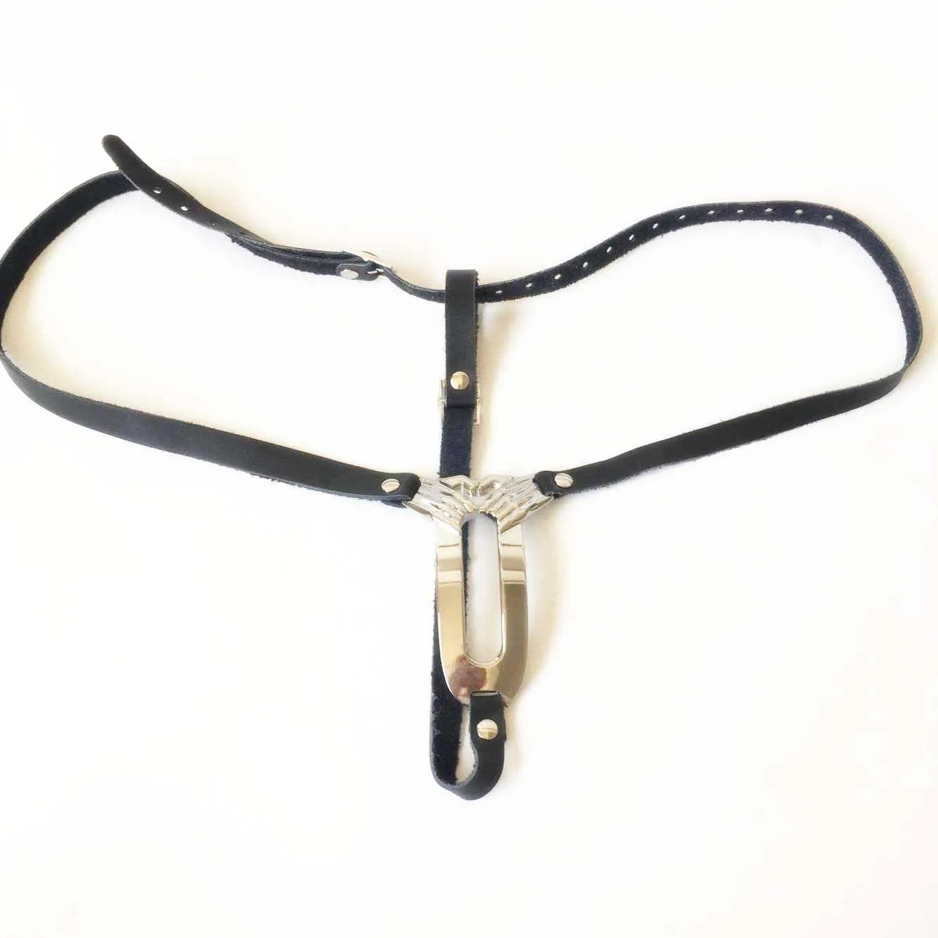 Female Metal Stainless Steel Invisible Chastity Belt Chastity Pants Device BDSM Bondage Fetish Restraint Device Sex For Woman. P0827