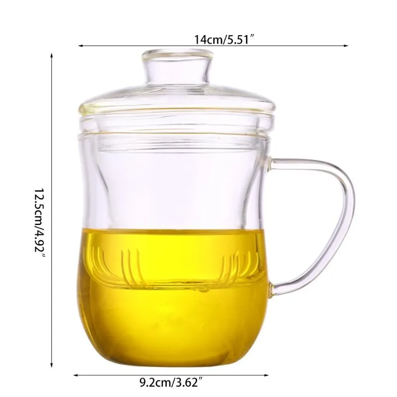 Şeffaf berrak cam kupa kahve çay bardağı çaydanlık su ısıtıcısı ile infuser f 50jd şarap bardakları317J