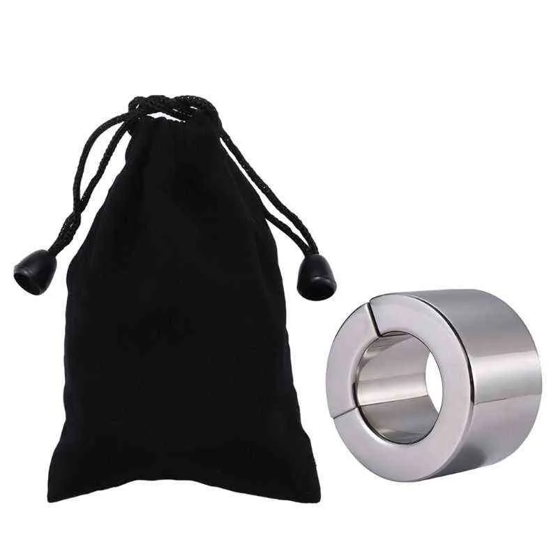 NXY Cockringe Metall Hodensack Anhänger Ball Stretcher Hoden Gewicht Cock Ring Penis Restraint Edelstahl Sex Spielzeug für Männer 1124