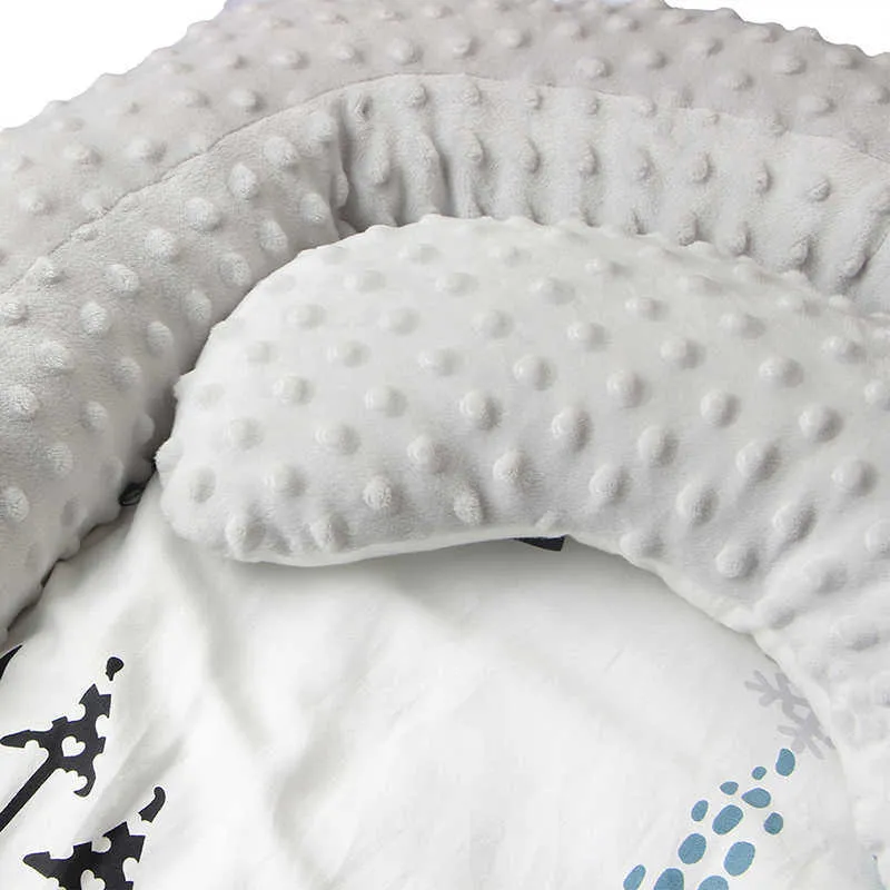 BABY BASSINET للسرير المحمولة المتسكع لالتقاط الأطفال حديثي الولادة تنفس وعش النوم مع وسادة H10195209590