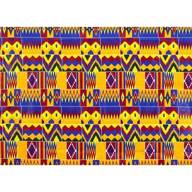 Africa Ankara Kente batik fabric real wax pagne 100% cotton quality African starched tissu sewing for dress crafts DIY T200810207d