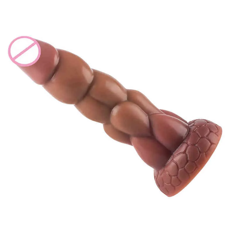 NXY Dildos Mjin 22 5cm d'énorme silicone doux réaliste avec tassement d'aspiration pour WO9098410