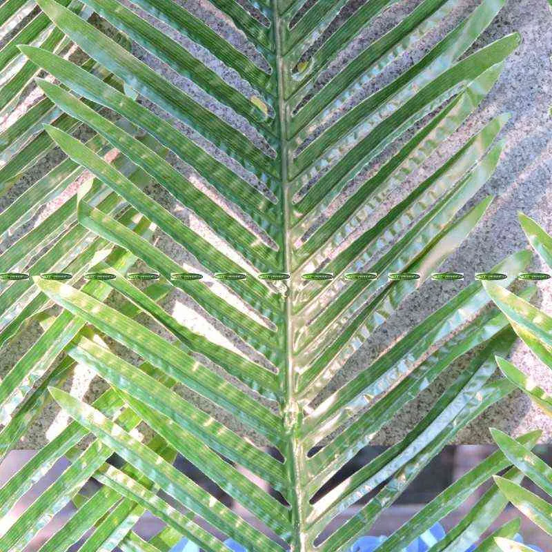 대형 라텍스 크리스마스 인공 안뜰 사고 피닉스 코코넛 야자 나무 식물 나무 지점 열풍 홈 가구 장식 야외 G091339R