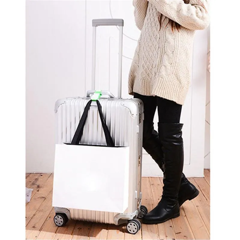 Pièces de sac accessoires bagages valise sacs boucle de suspension Portable voyage ceinture suspendue Anti-perte Clip ajouter un sac sangle For247U