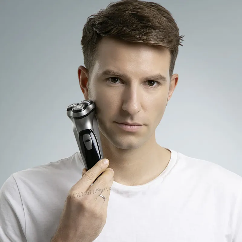 Xiaomi Enchen Blackstone Elektrikli Yüz Tıraş Razor Erkekler Için 3D Yüzer Blade USB Şarj Edilebilir Tıraş Sakal Makinesi
