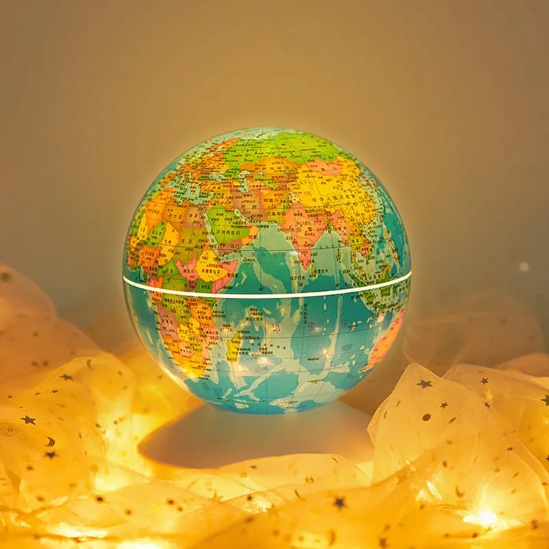 Ночные светильники Globe Project Lamp Kids Science Props Cool Starrry Sky Projection Light Coremer для спальни Полезные подарки Kid249T