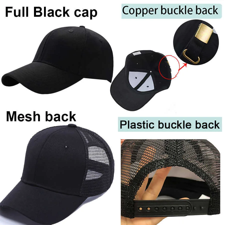 Individuell bestickte Baseballkappen für Männer und Frauen, Mütze, Herrenkappe, Snapback, Stickerei, Drucktext, Designer-Mesh in der Mitte