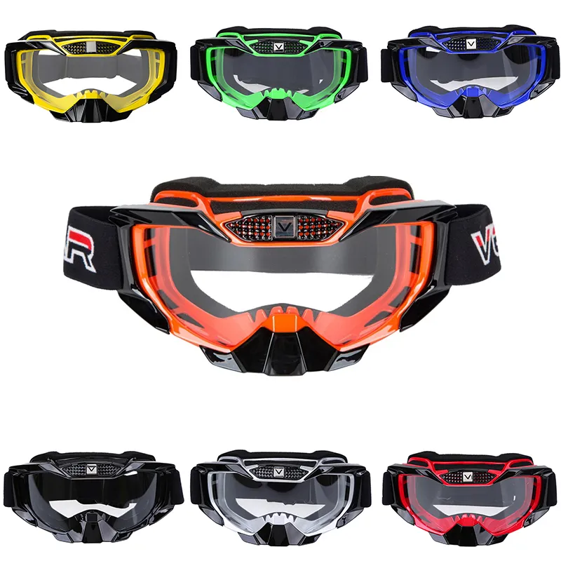 Chustbay Motocykl Dirt Bike Racing Goggles MX Off Drogowe Okulary Motocykl Outdoor Sport Oculos Gogle Rowerowe Motocross Gafas