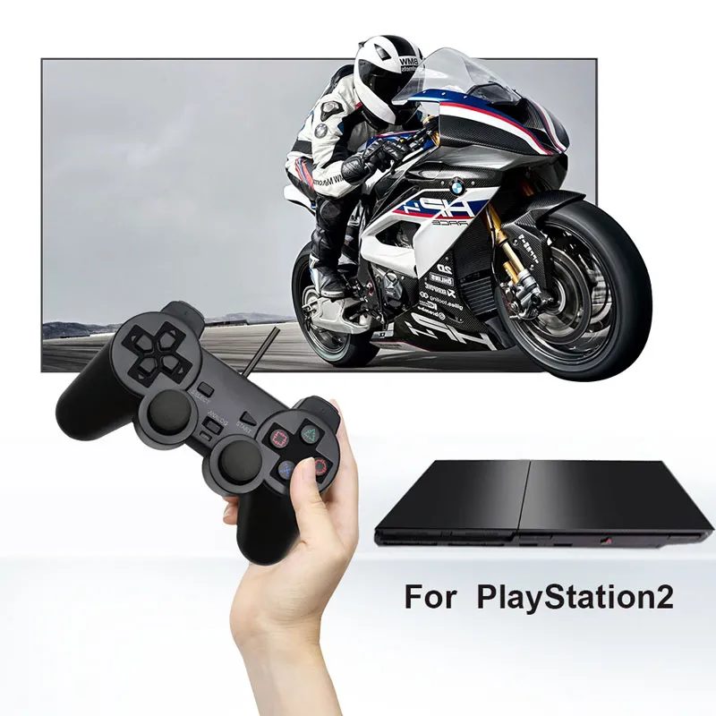 Kabelgebundener Controller für PS2, Gamepad, Joystick, Joypad-Steuerung für PlayStation 2