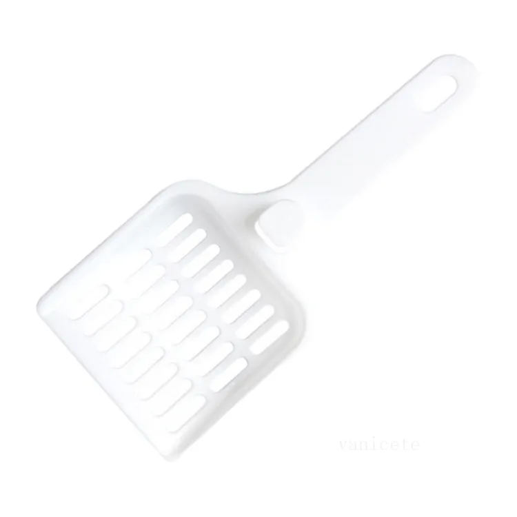Cat Litter Scoop Plastic Engineering Structure Dense Leaks Pet Products for Cats Poop Shovel Litter Box Shovel By sea T2I52709