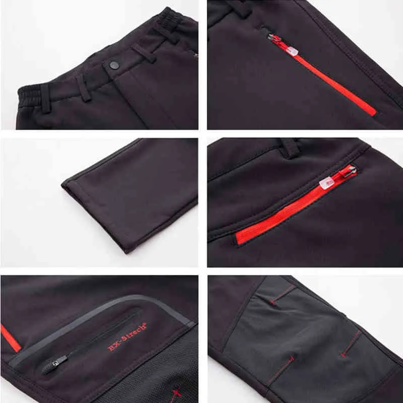 Spring Autumn Outdoor Cargo Men's Pants Plus Size Waterproof Breathable Trousers Sports Hiking Sweatpants 5XL G220224