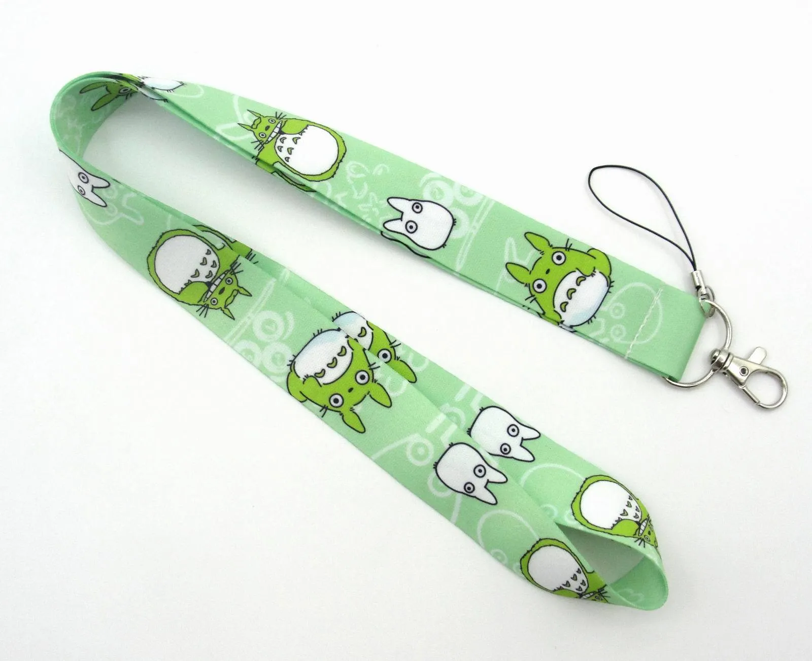 Japanese My Neighbor Totoro Cartoon Neck Strap Lanyards Keychain Badge Holder Rope Pendant Key Chain Accessories