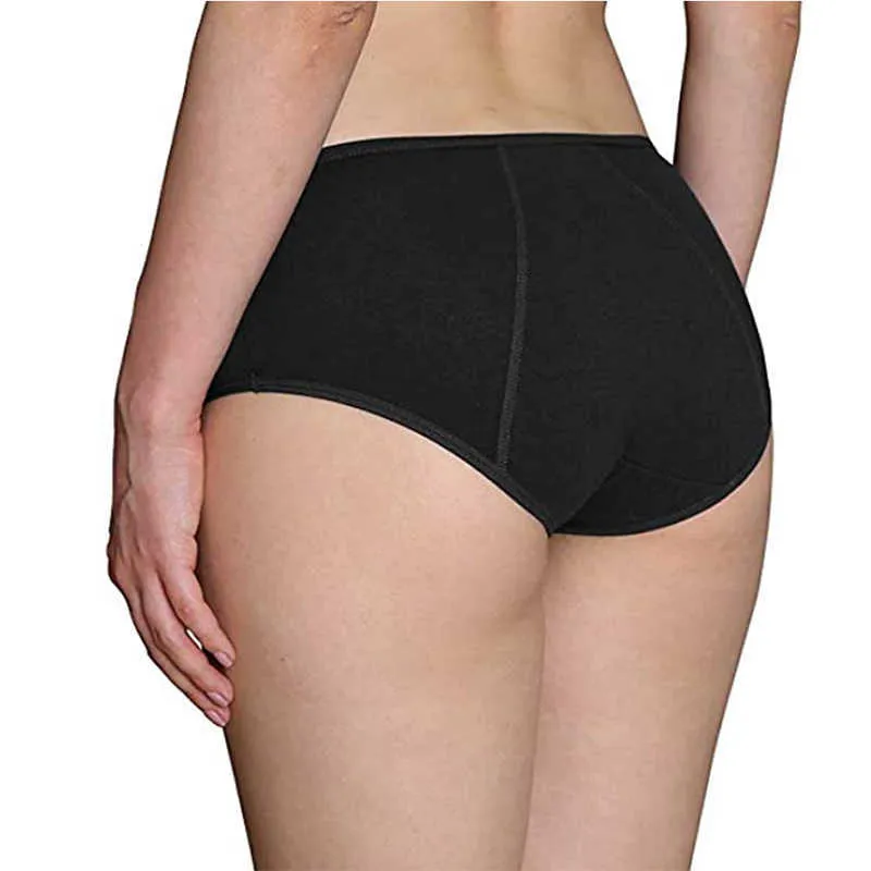 6 pçs calcinha menstrual feminina algodão à prova de vazamento período briefs lingerie senhora sexy confortável roupa interior fisiológica absorver 297l