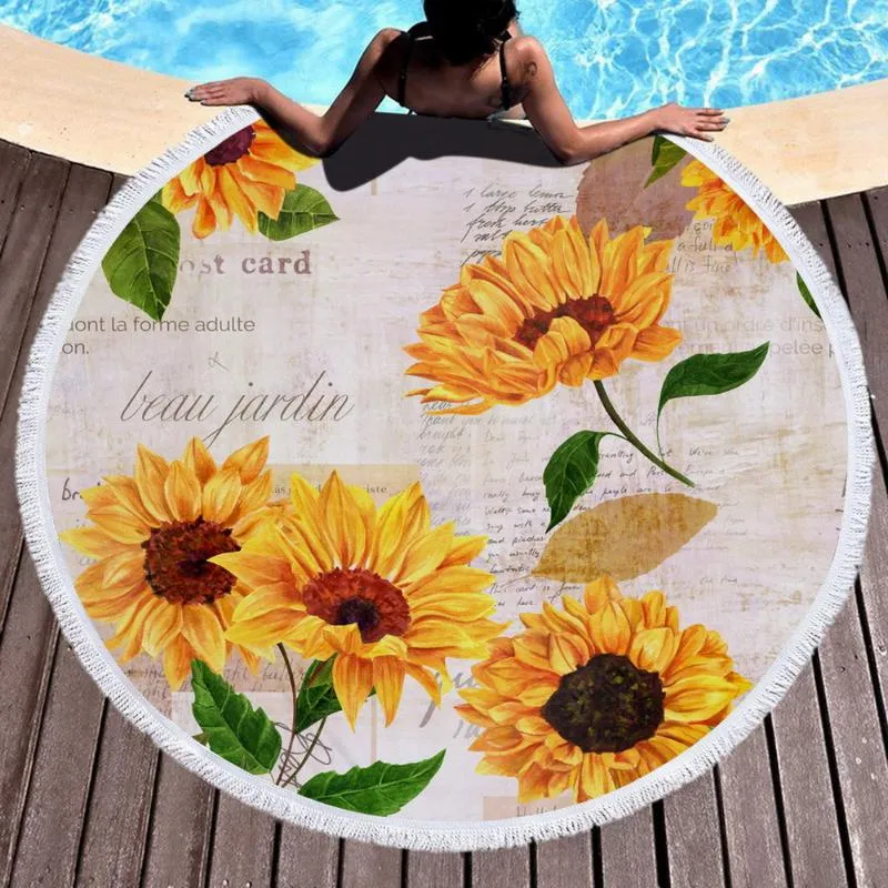 Towel Summer Cartoon Series Microfiber Beach With Drawstring Backpack Bag Sport Yoga Blanket Swimming Bath219r