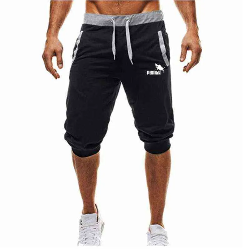 2021mens Beach Short Summer Casual Fitness Shorts Street Fashion Hommes Plus Taille 3XL Pantalon Pantalon de survêtement Homme H1206
