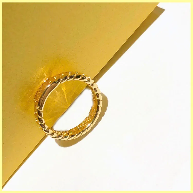 Fashiom Designer Rings Diamantbokstav F Ring Förlovningar För Dam Ring Designers Smycken Heanpok Herr Guld Ring Ornament 21080601R