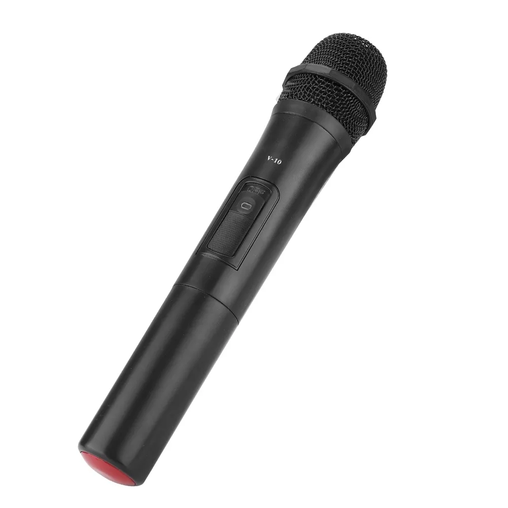 Soonhua UHF draadloze handheld microfoon audioversterker universele microfoons met USB-ontvanger Karaoke kerkprestaties