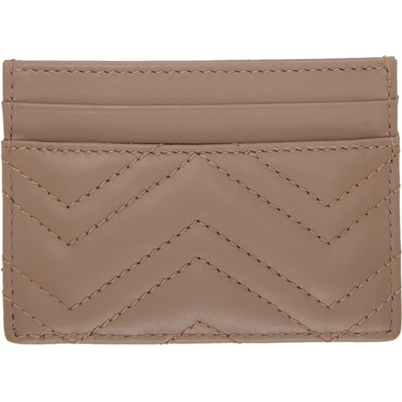 of famous fashion women`s purse sells classic Marmont card holders high quality leather luxury bag come with original box