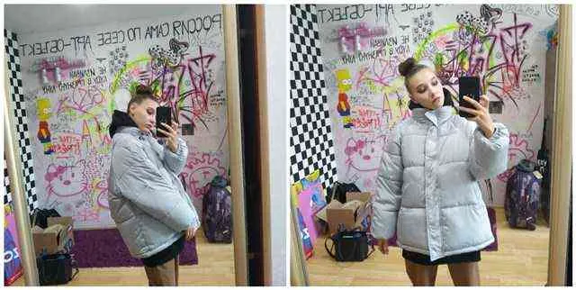 Oversized Puffer Jacket Vrouwelijke Hooded Losse Koreaanse Bubble Jas Winter Warm Dikke Korte Parkas Mujer Dames Sneeuwkleding Uitkleding 211108