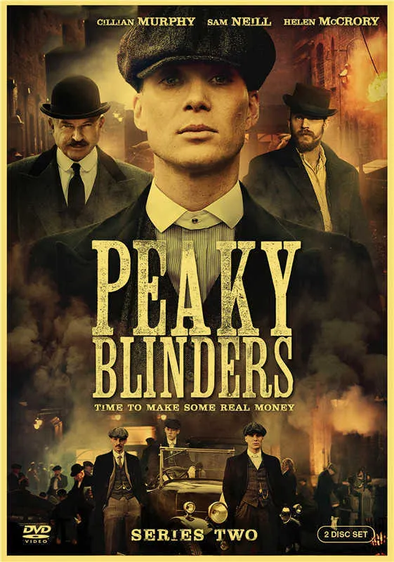 A3 및 A4 Peaky Blinders Thomas Shelby 포스터 크래프트 페이퍼 DIY 바 카페 침실 장식 그림 선물 인쇄 아트 벽 스티커 C06373096