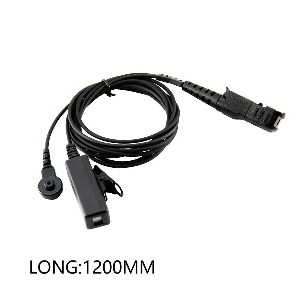 Breath long-term surveillance tube ptt headset ear motor microphone dp2400 xir p6620 radio in two-way walkie talkie