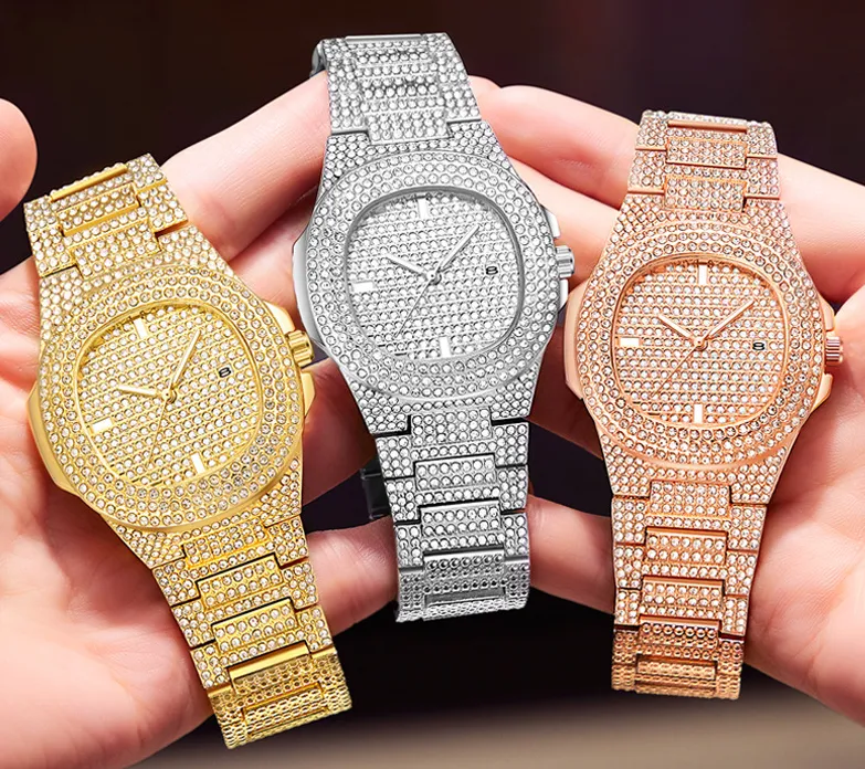 WLISTH Брендовые кварцевые мужские и женские часы, легкие роскошные светящиеся часы с кристаллами и бриллиантами, овальный циферблат, блестящие унисекс наручные часы308b