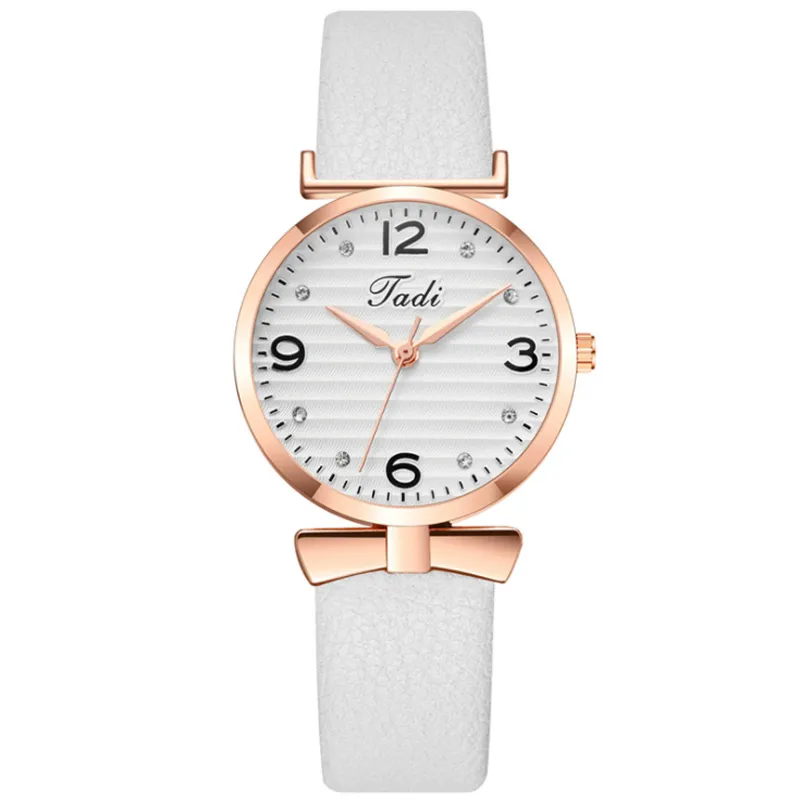 2020 Women Watch Top Style Luxury Fashion Leather Band Analog Quartz Women's WristWatch Women Dress Clock Watches reloj mujer285E