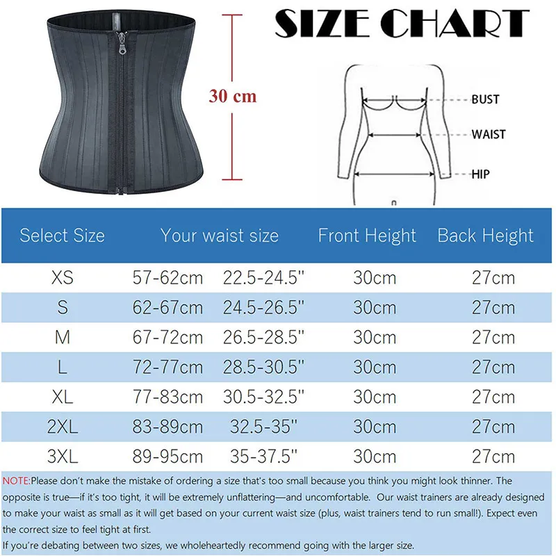 25 강철 뼈 허리 트레이너 위 슬리밍 배꼽 벨트 모델링 스트랩 코르셋 라텍스 허리 Cincher Body Shaper Fajas Shaperwear 220307