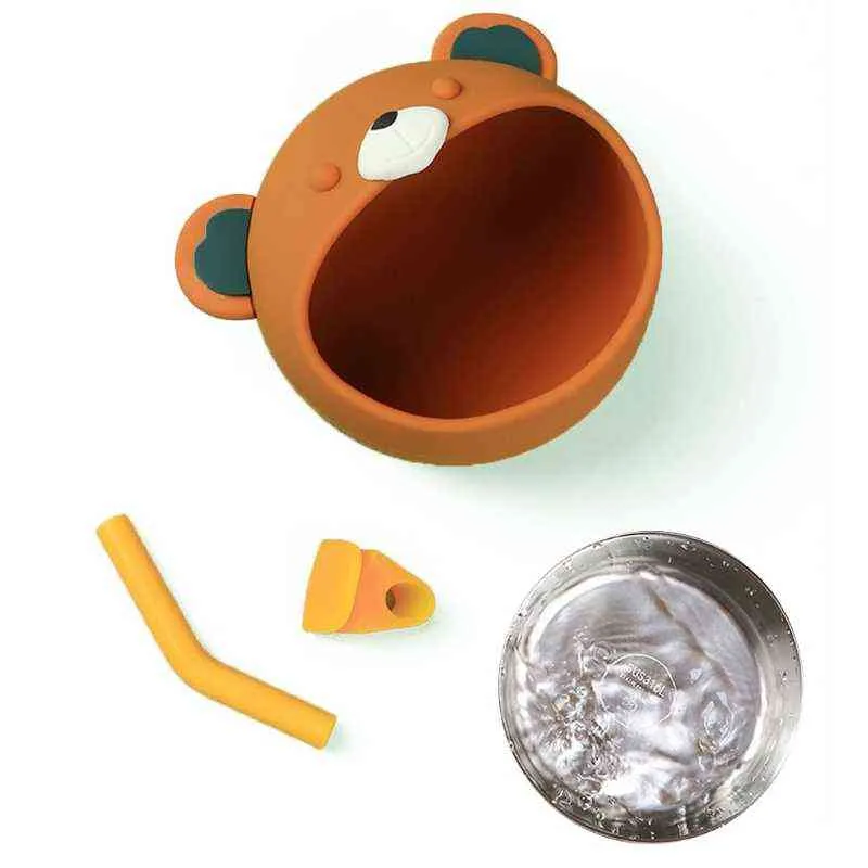 Ensemble de bols en Silicone pour tout-petits, Portable, aspiration antidérapante, pour enfants, bébés, auto-alimentation, assiette à dîner pour bébé sans BPA, G1210