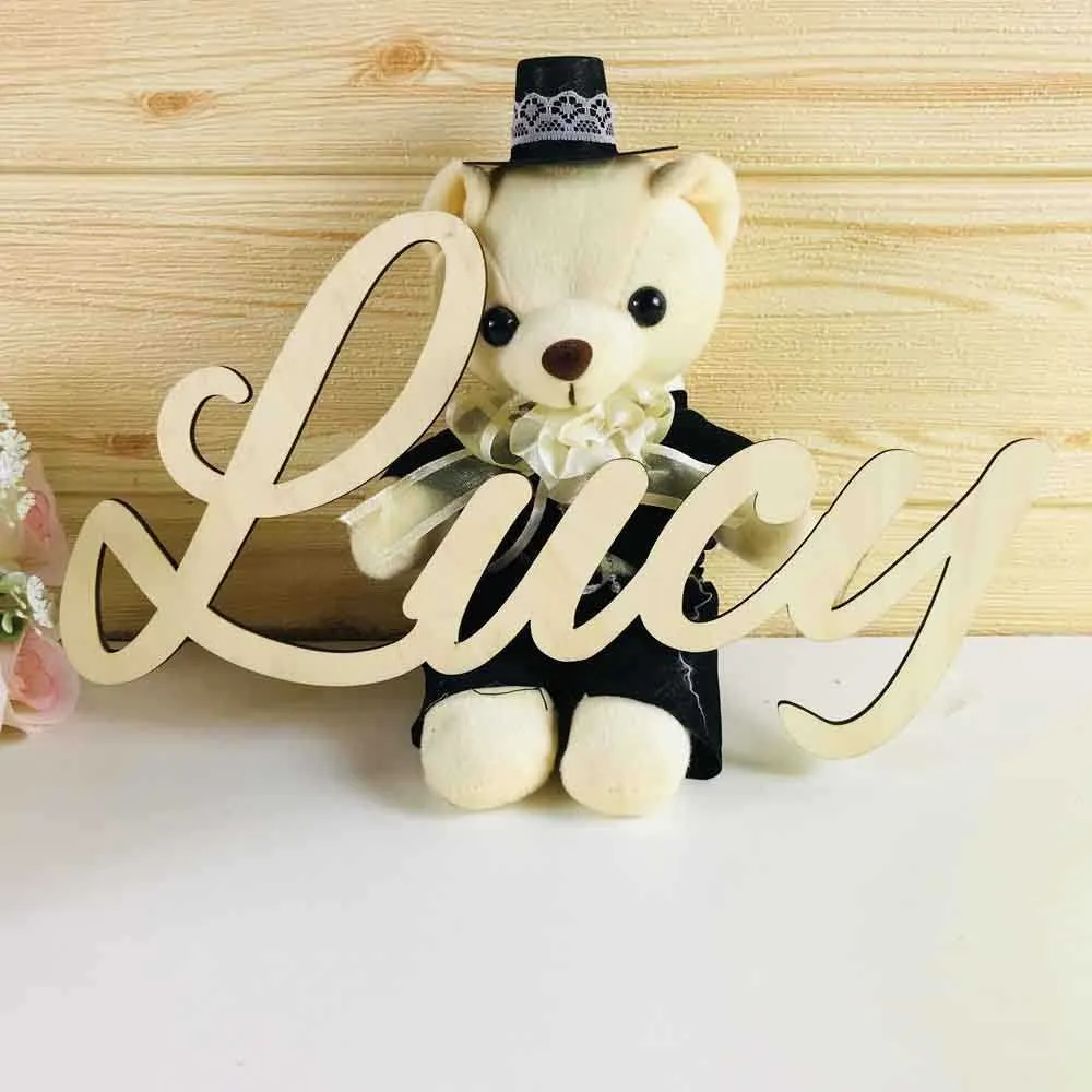 Personalized Kids Wooden Name Signs,Custom Children Name Wall Decor Color Wooden Letters, Wall Wooden Names Letter (2)