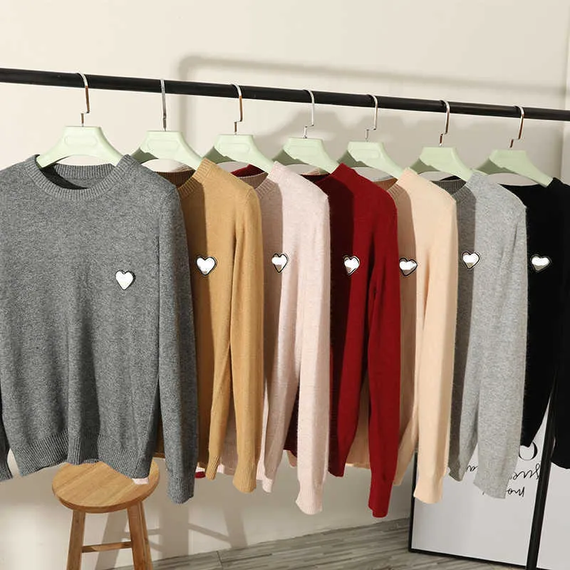 Модные пуловер мужские и женские в форме сердца кашемировой свитер зимний теплый шерстяной 211018
