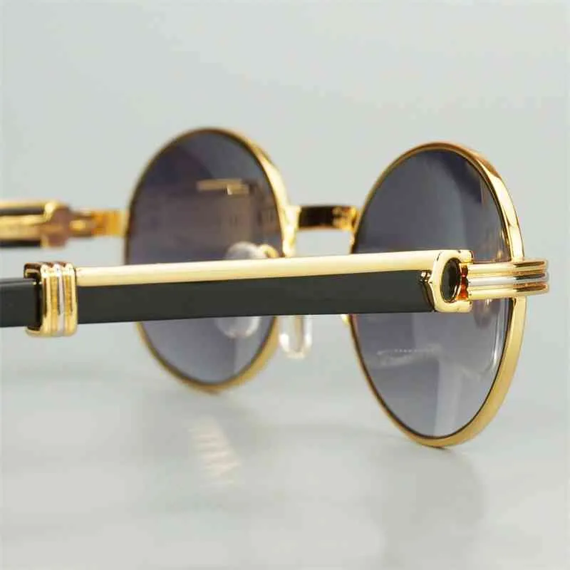 70 Off Online Store Unique Designer Buffalo Horn Sunglasses for Men Transparent Oval Glasses Trendy s Eyewear Gafas Myopia3864961