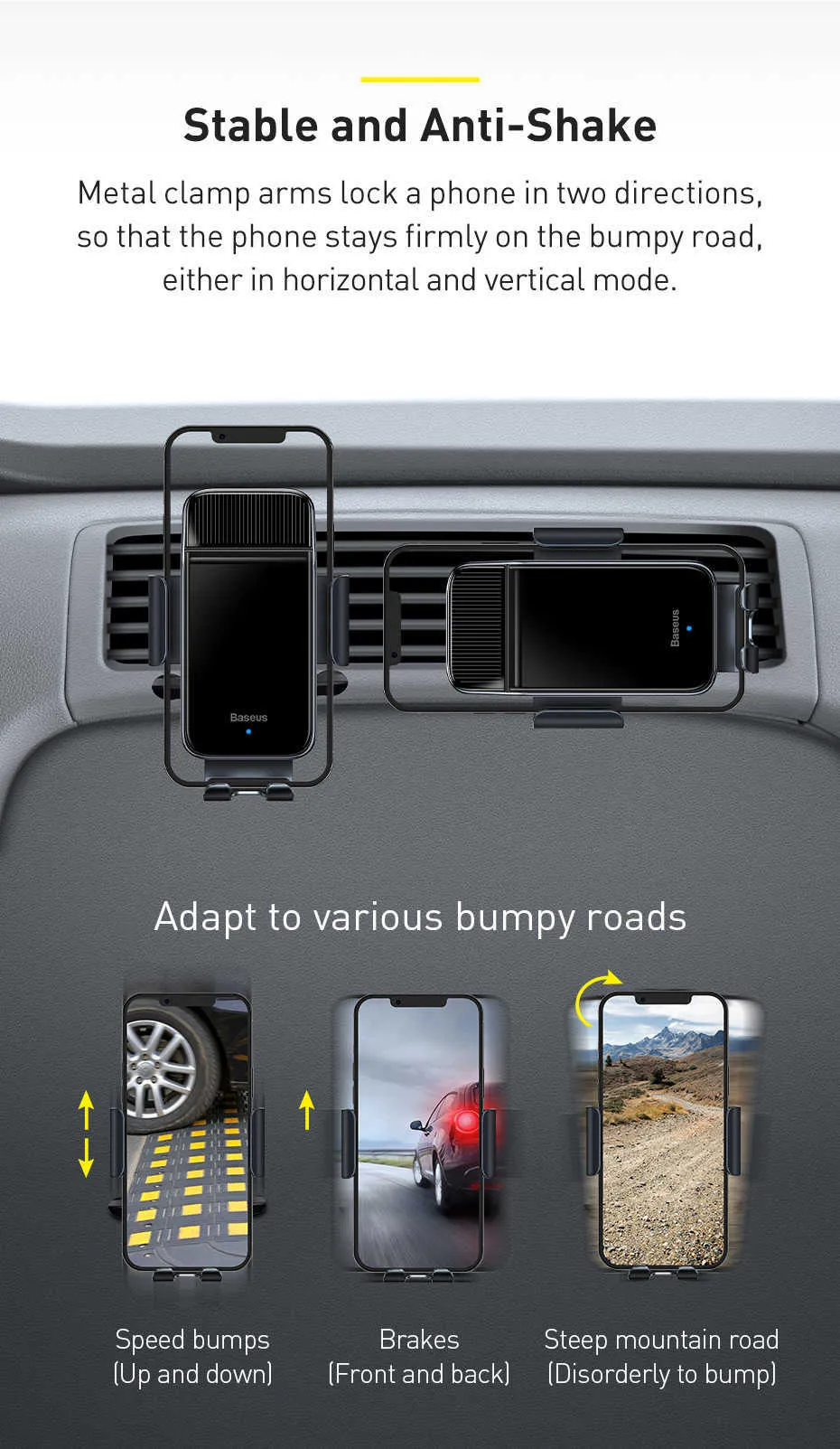 Baseus Magnetic Car Thone держатель солнечный питание беспроводной установки монтажного крепления для мобильного телефона для iPhone 12 13 Samsung Car Holder4348270