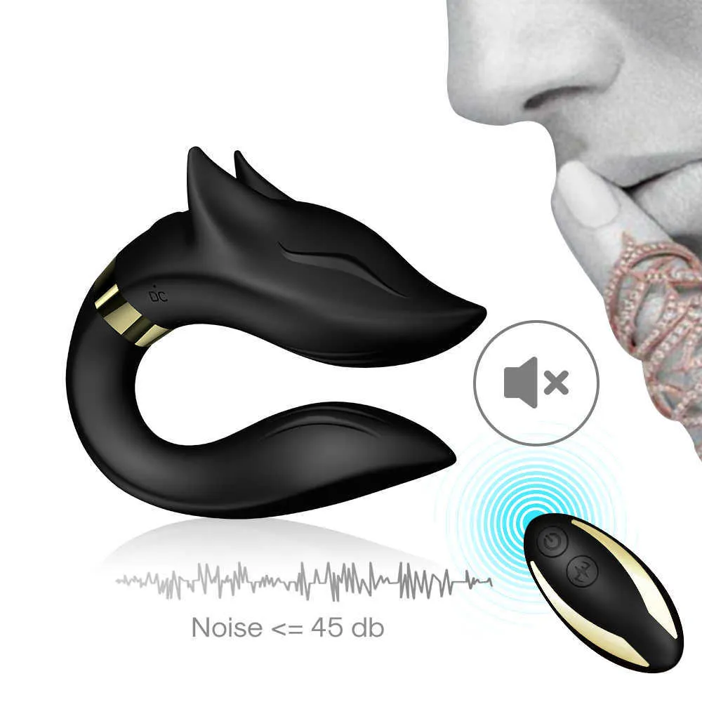  Double head Vibrator For Women 9 Speed U Shape Stimulate Vagina Cclitoris For Women Masturbate Wireless Remote Control Sex Toys (19)