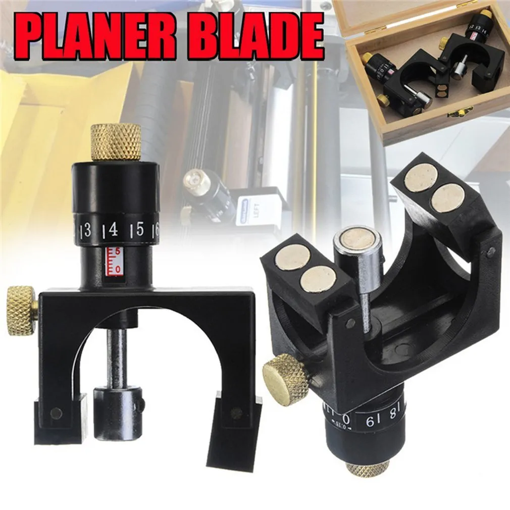 Wood Shaving machine Jointer Mes Setting Jig Shaving machine Blade Woodworking Cutter Aligner Plastic with Magnetic Materia