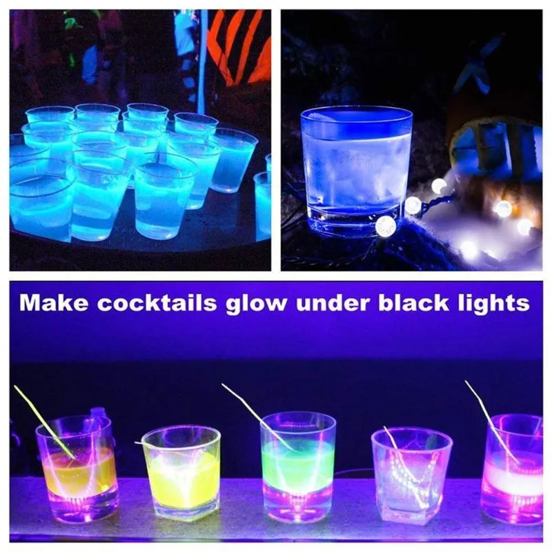 Tappetini 5 pezzi Mini Glow LED adesivi bottiglie sottobicchieri luminescenti impermeabili Festival Night Club Bar Decorazione del partito2317