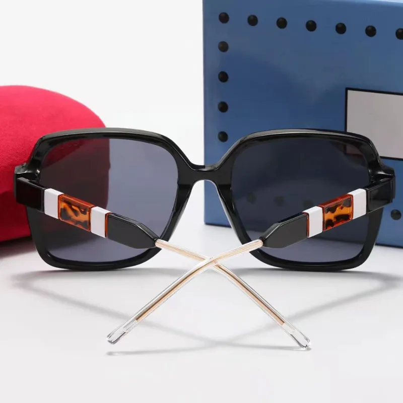 1 قطعة أزياء النظارات الشمسية النظارات الشمسية مصممة الرجال نساء إطار المعادن 5 الشريط 268K