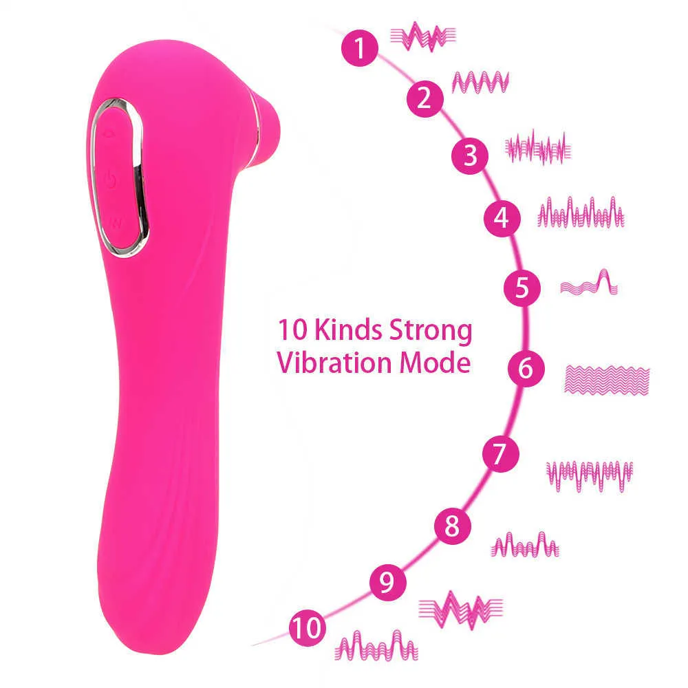Vatin sexleksaker för kvinnor klitoris stimulator oral slickande bröstvårta sugande tunga vibrerande 10 hastigheter klitor suger vibrator p08169524435