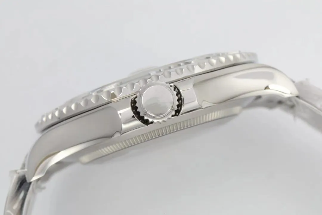 EW Factory Męski zegarek Automatyczne maszyny 3235 Rozmiar 40 mm 904L drobny Sapphire ze stali z 2 5 -x powiększaniem szklanego lodu B282M