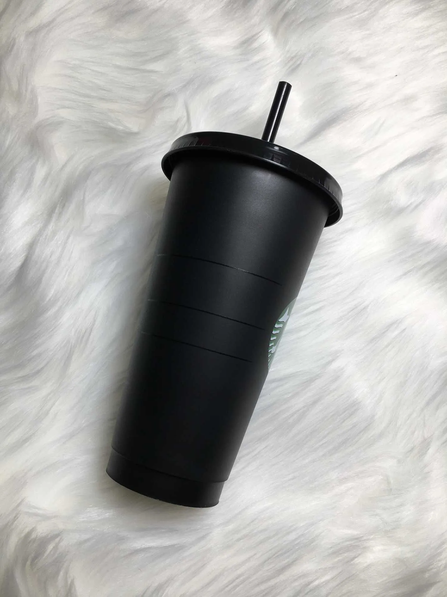 700ml 710ml 22oz 24oz straw cups Mugs with lid coffee reusable cup plastic tumbler matte finish plastic mug