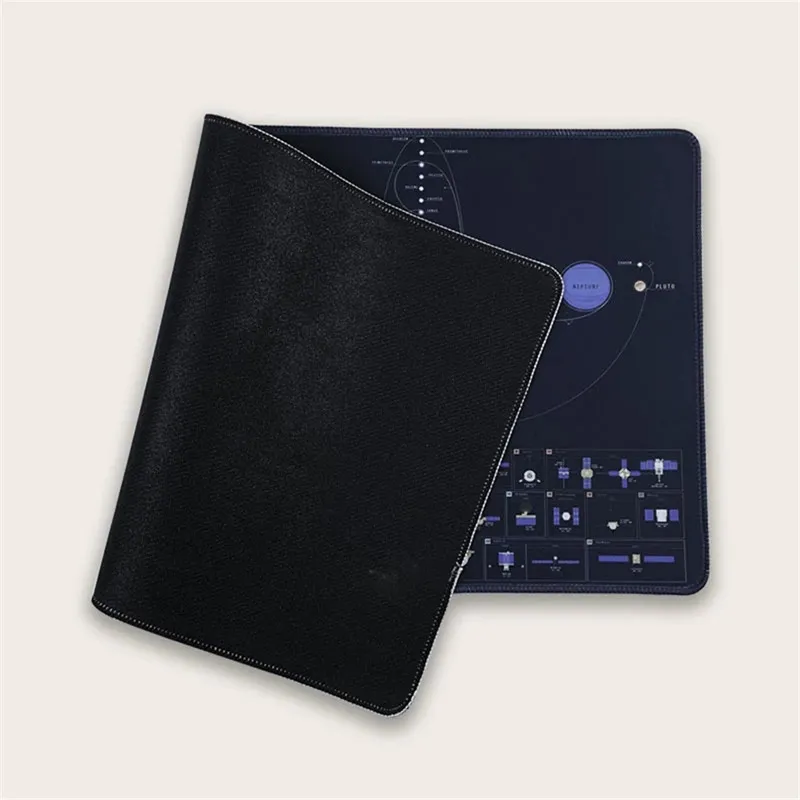 MROSAA Ofis Bilgisayar Masası Klavye Büyük Mouse Pad Güneş Sistemi Kauçuk Yastık Masası kaymaz Gamer Mousepad Mat