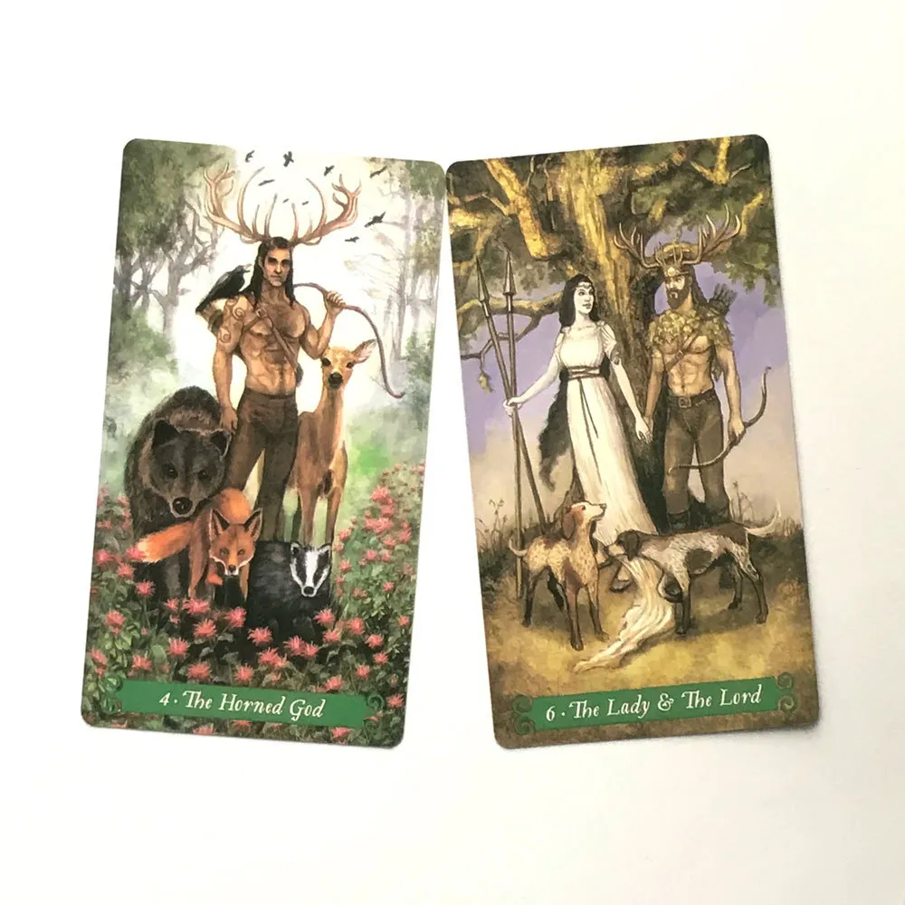 Cartes de Tarot de la sorcière verte supérieure, jeu de société de fête, Oracles, jeux de cartes individuels